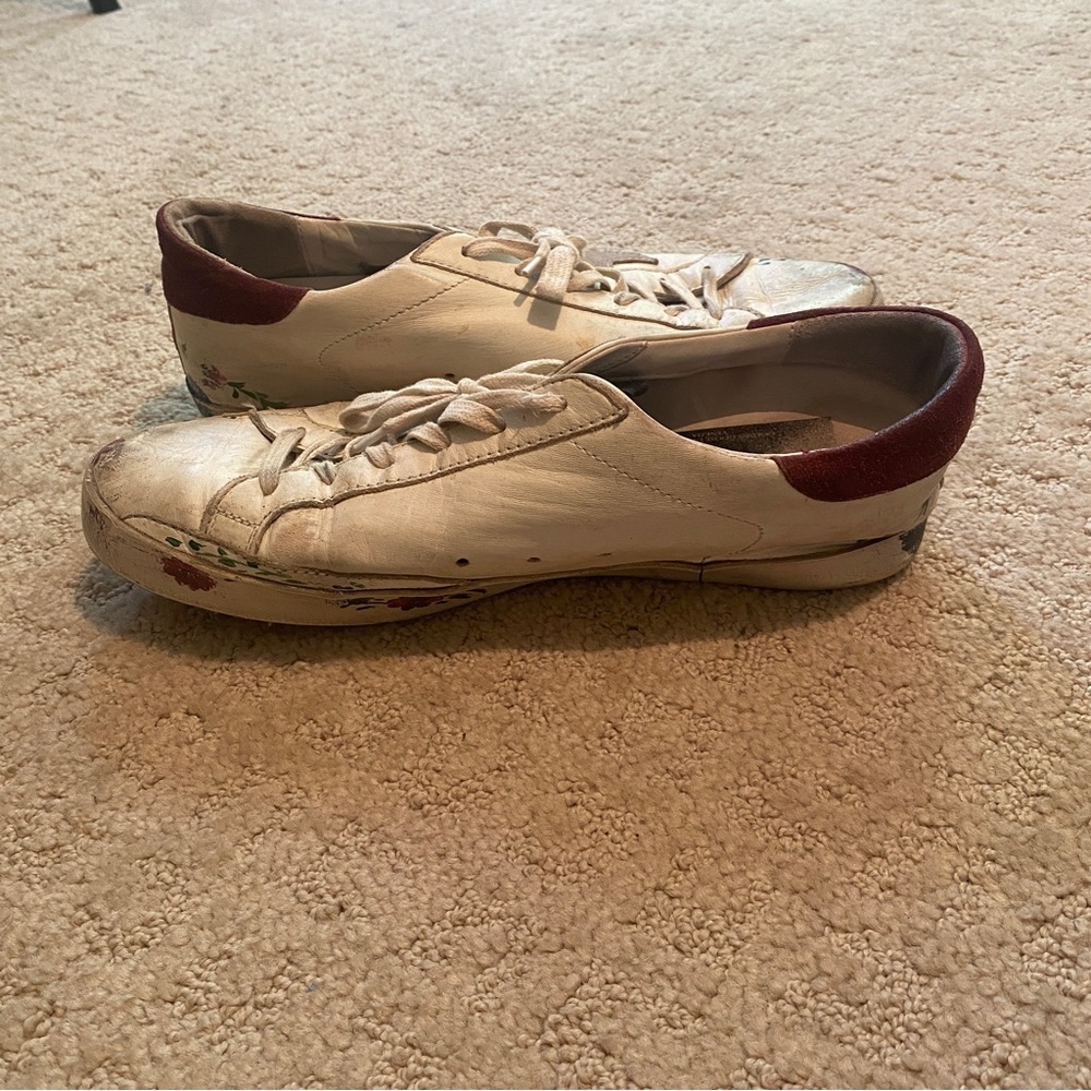 Golden Goose Hand Painted Sneakers - Picture 6 of 11